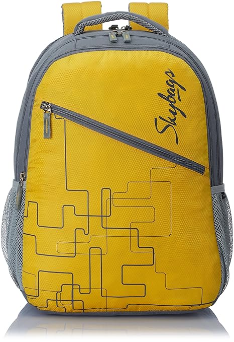 skybags yellow