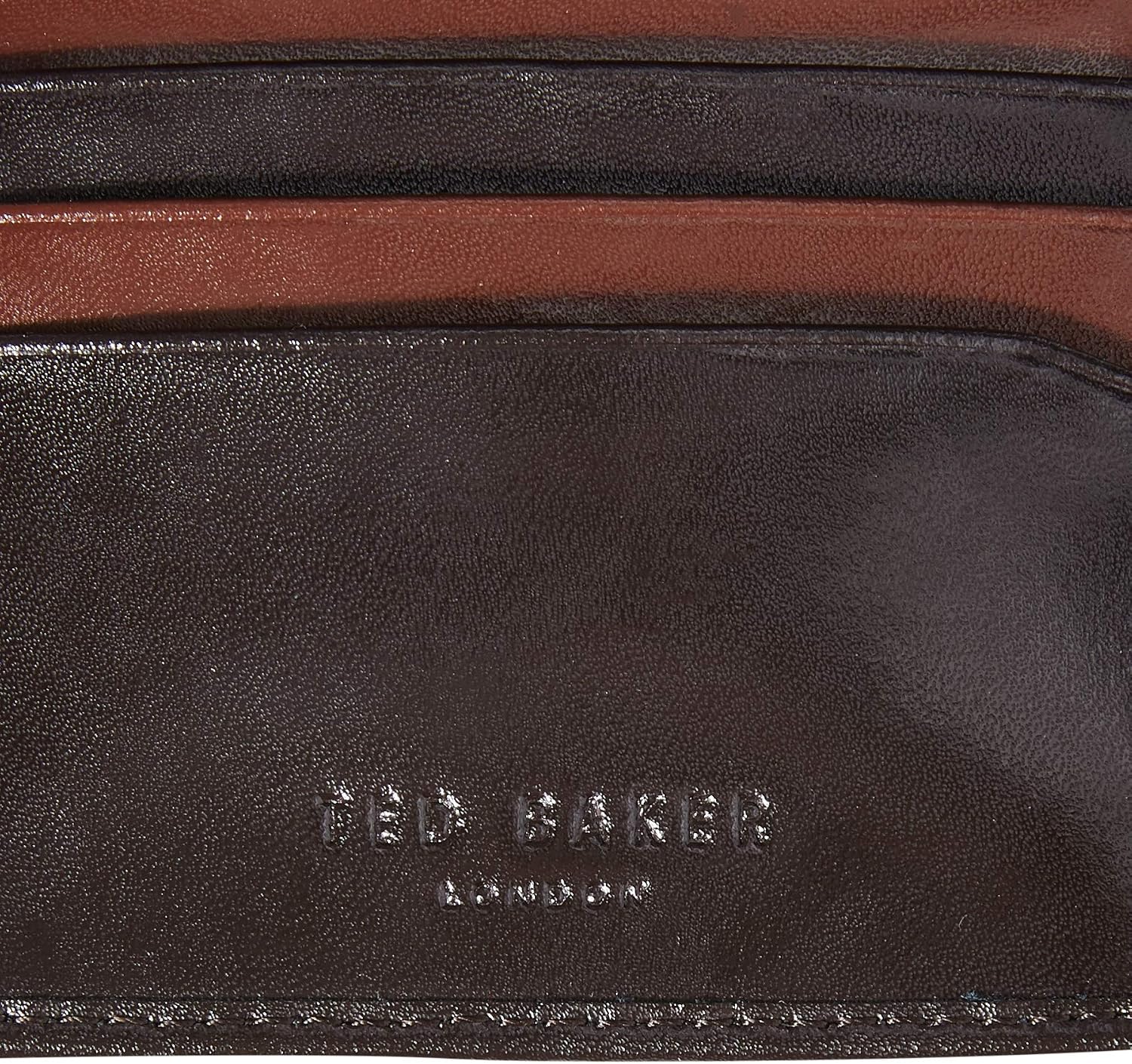 Ted Baker London Men's Coral Travel Accessory-Envelope Card Holder, BRN-Choc, One Size - Image 5