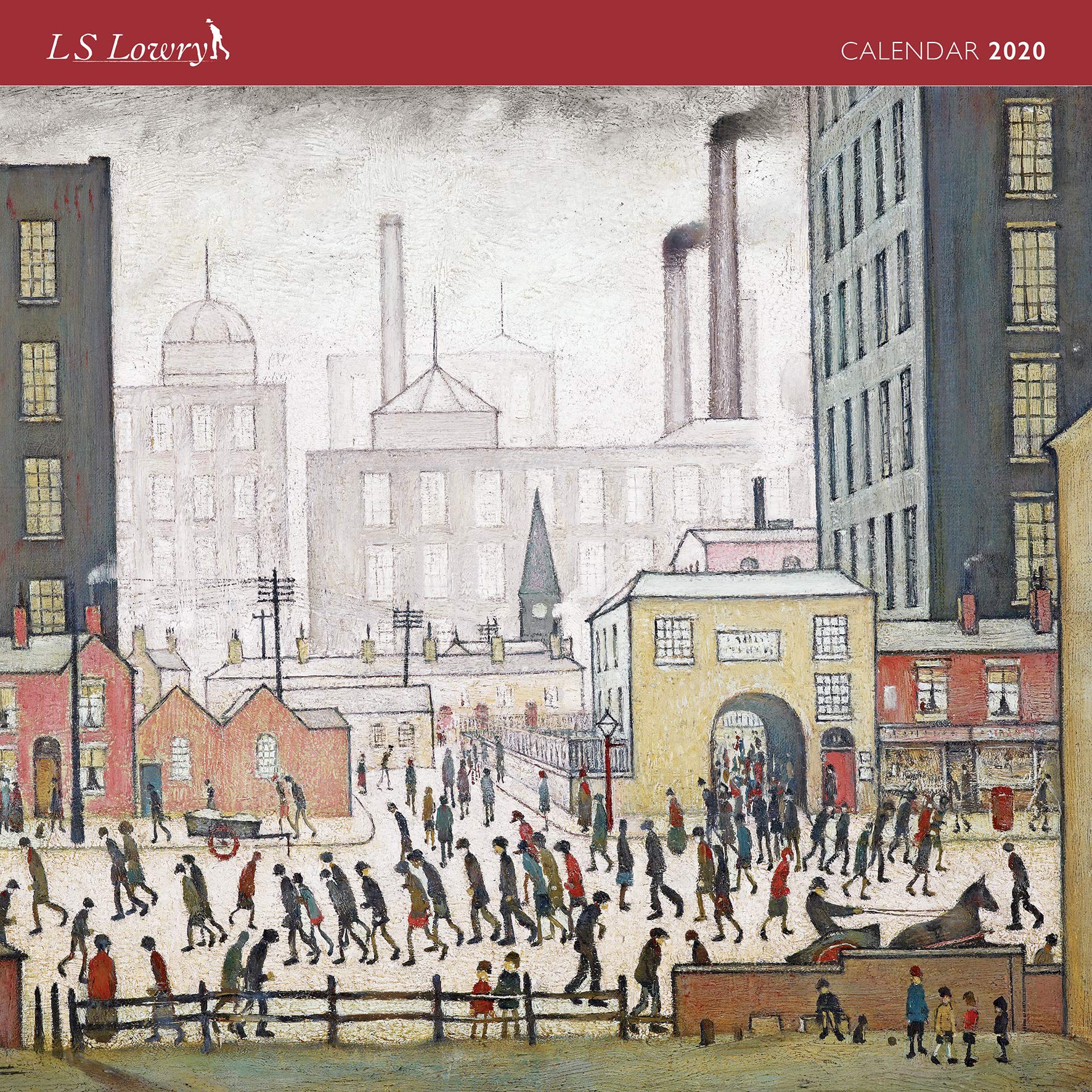 Amazon Com L S Lowry Wall Calendar 2020 Art Calendar
