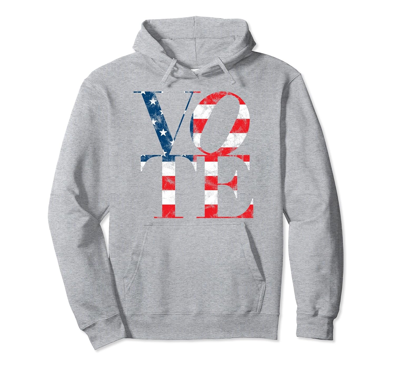 VOTE American Flag Independence Day Election Voting Hoodie-anz