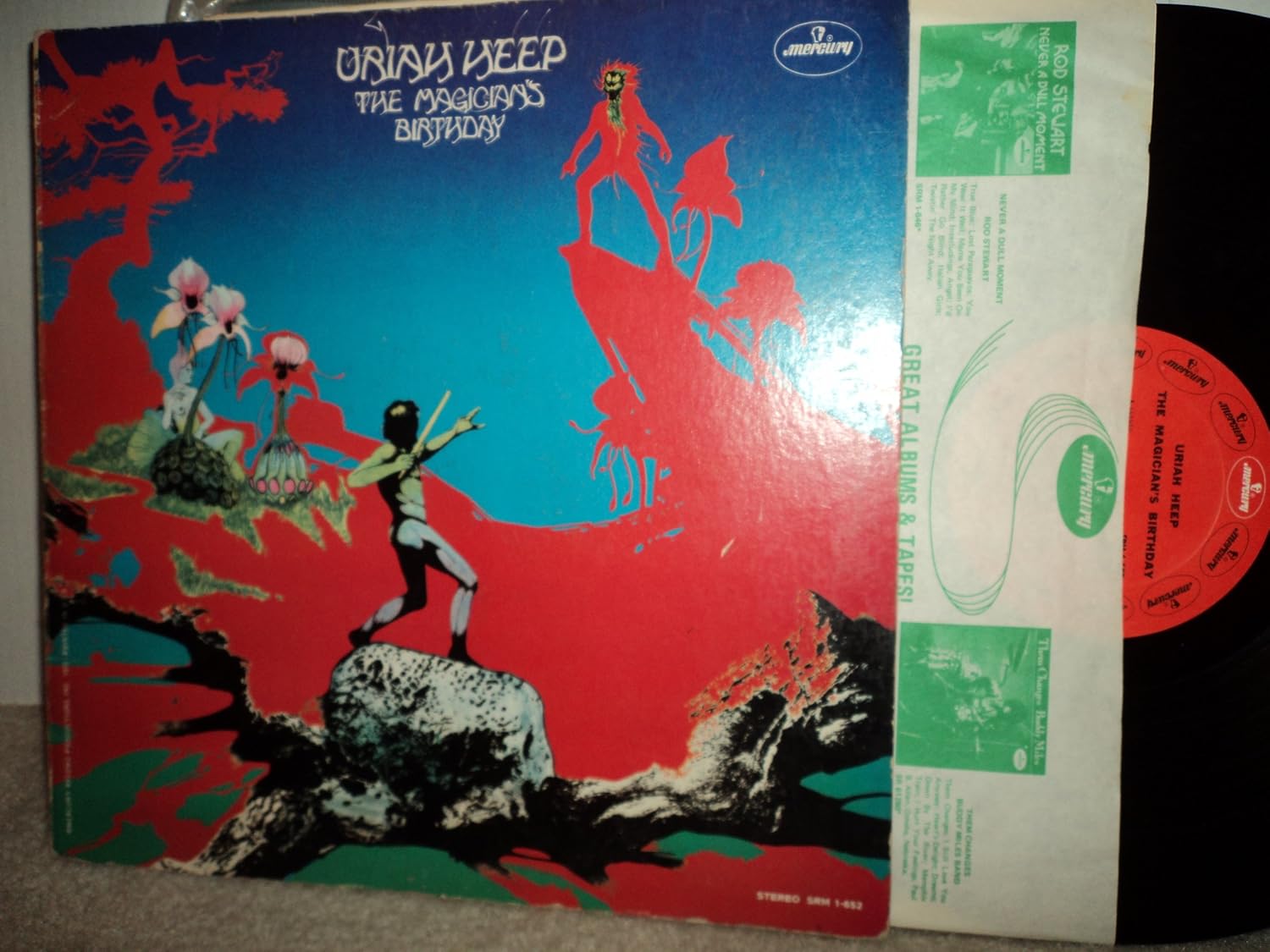 Uriah Heep The Magician S Birthday Lp Amazon Com Music