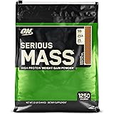 Optimum Nutrition (ON) Serious Mass Weight Gainer Powder - 12 lbs, 5.44 kg (Chocolate Peanut Butter)