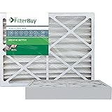 Filterbuy20x30x4 Air Filter MERV 13 Optimal Defense (2-Pack), Pleated HVAC AC Furnace Air Filters Replacement (Actual Size: 19.50 x 29.50 x 3.63 Inches)