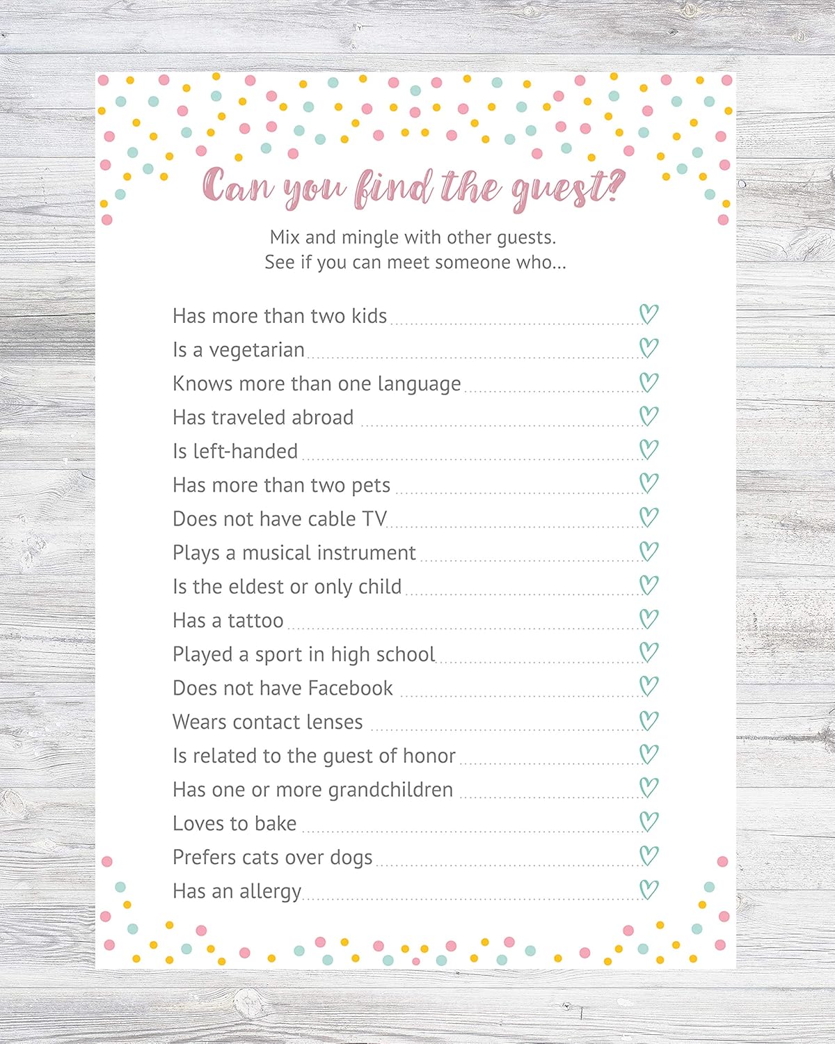 baby shower ice breakers ideas