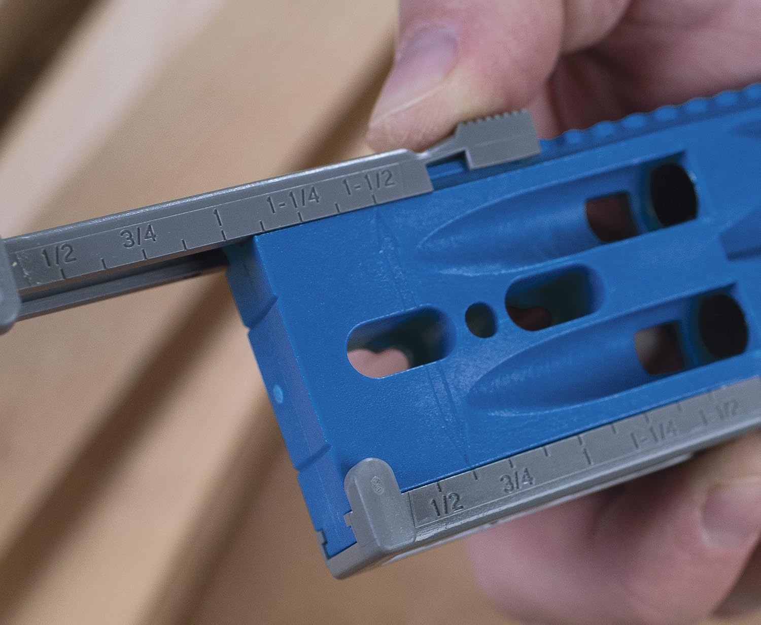 KREG R3 Jr. Pocket Hole Jig System, Blue - - 