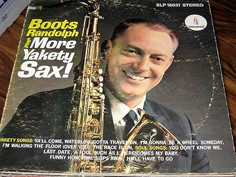 Boots Randolph Boots Randolph Plays More Yakety Sax Amazon Com