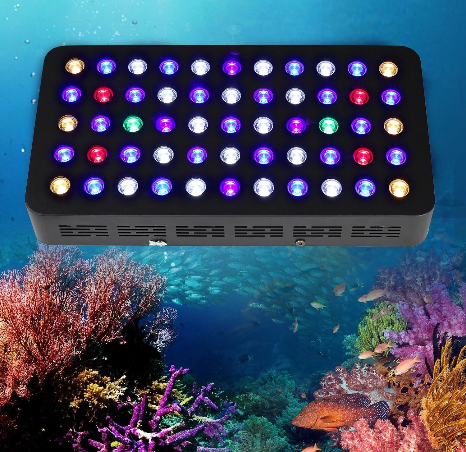 Fish & Aquariums SunSpect 165W LED Aquarium Light Dimmable Full Spectrum SPS/LPS
