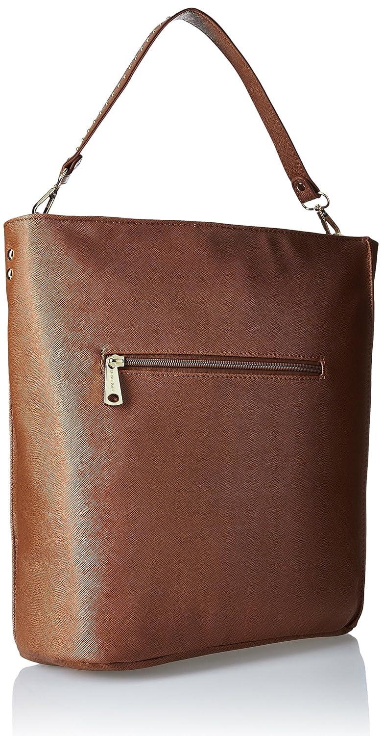 diana korr women's shoulder bag (brown) (dk06hbrw)