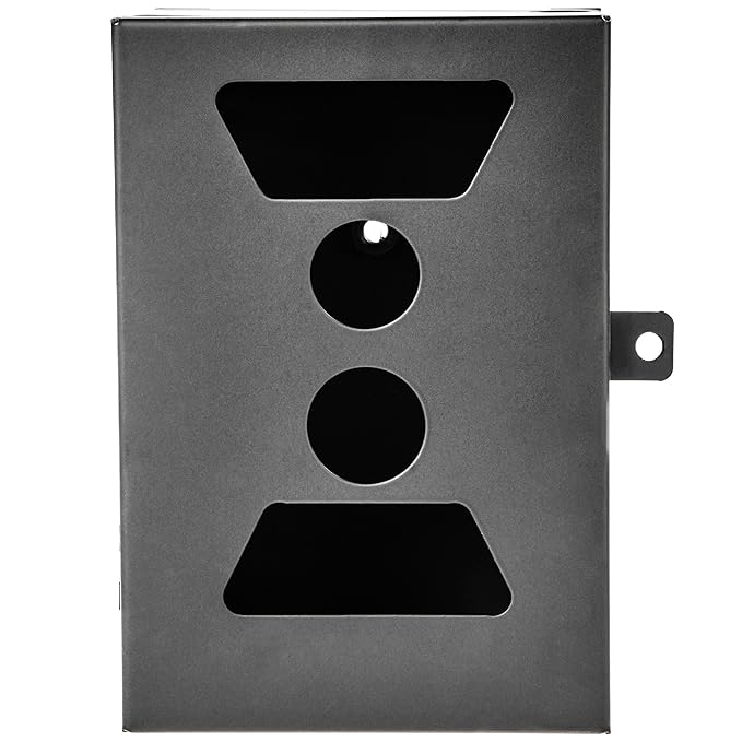 Ultrasport UmovE Metall-Schutzgehäuse mit Tür-Schlossvorrichtung für Überwachungskamera/Wildkamera Secure Guard Ready und Pro