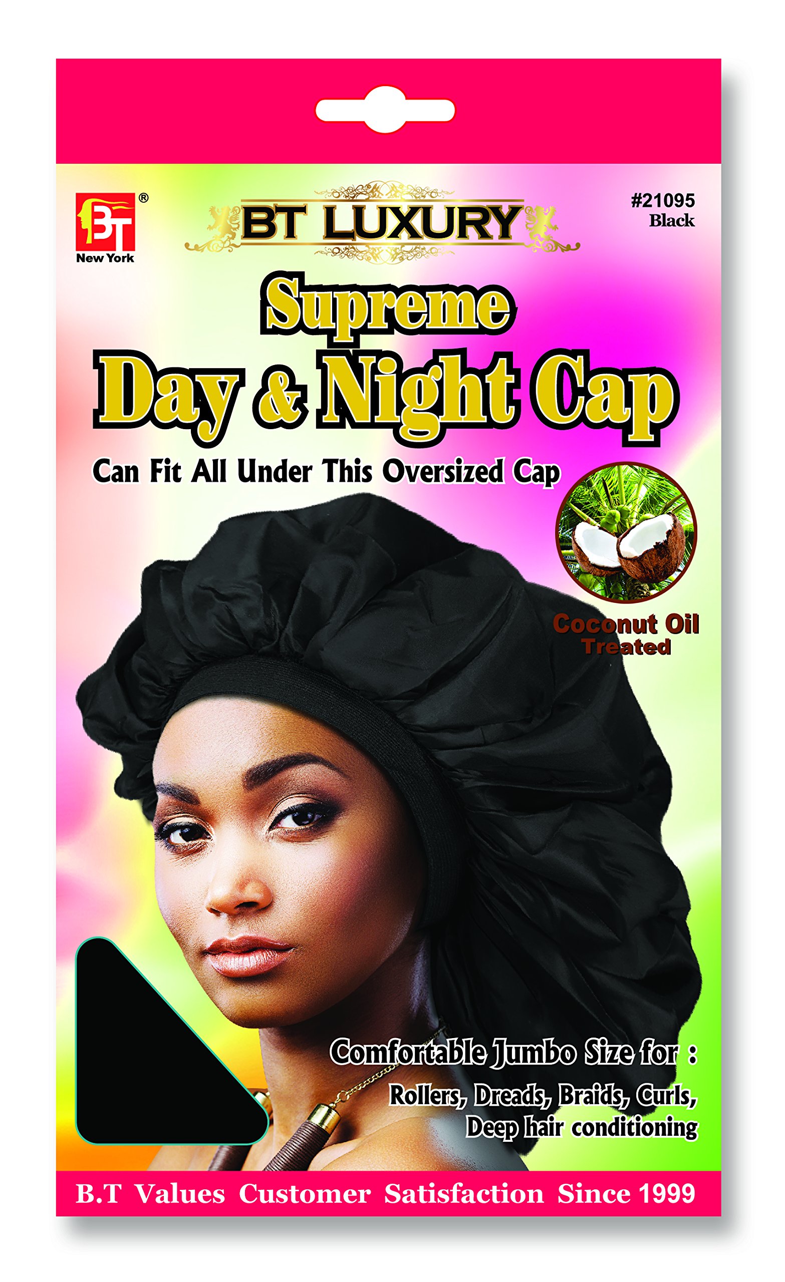 Buy Beauty Town Day & Night Cap (Jumbo Size) Black Online at