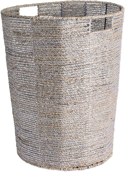 Amazon Com Dii Decorative Woven Seagrass Laundry Hamper With