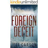 Foreign Deceit (David Wolf Book 1) book cover Foreign Deceit (David Wolf Book 1) book cover