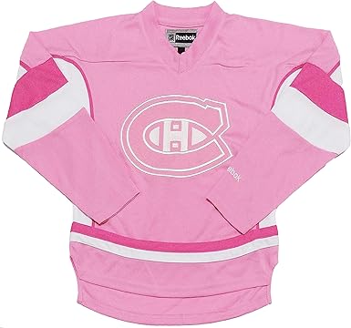 Pink Girls Team Logo Replica Jersey 