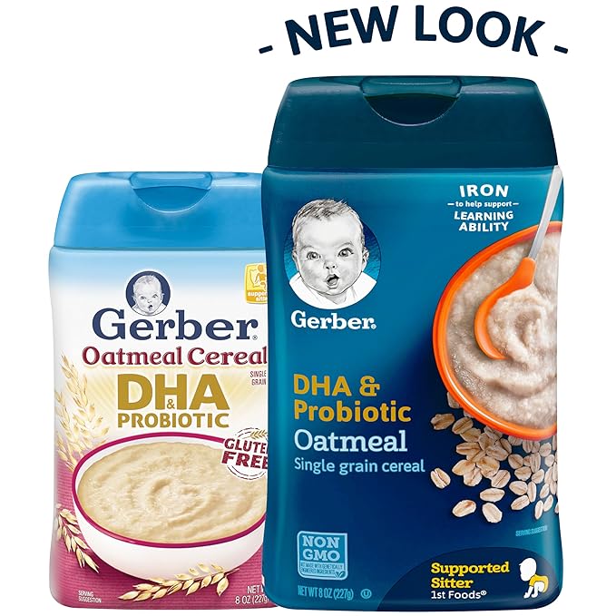 gerber oatmeal supported sitter