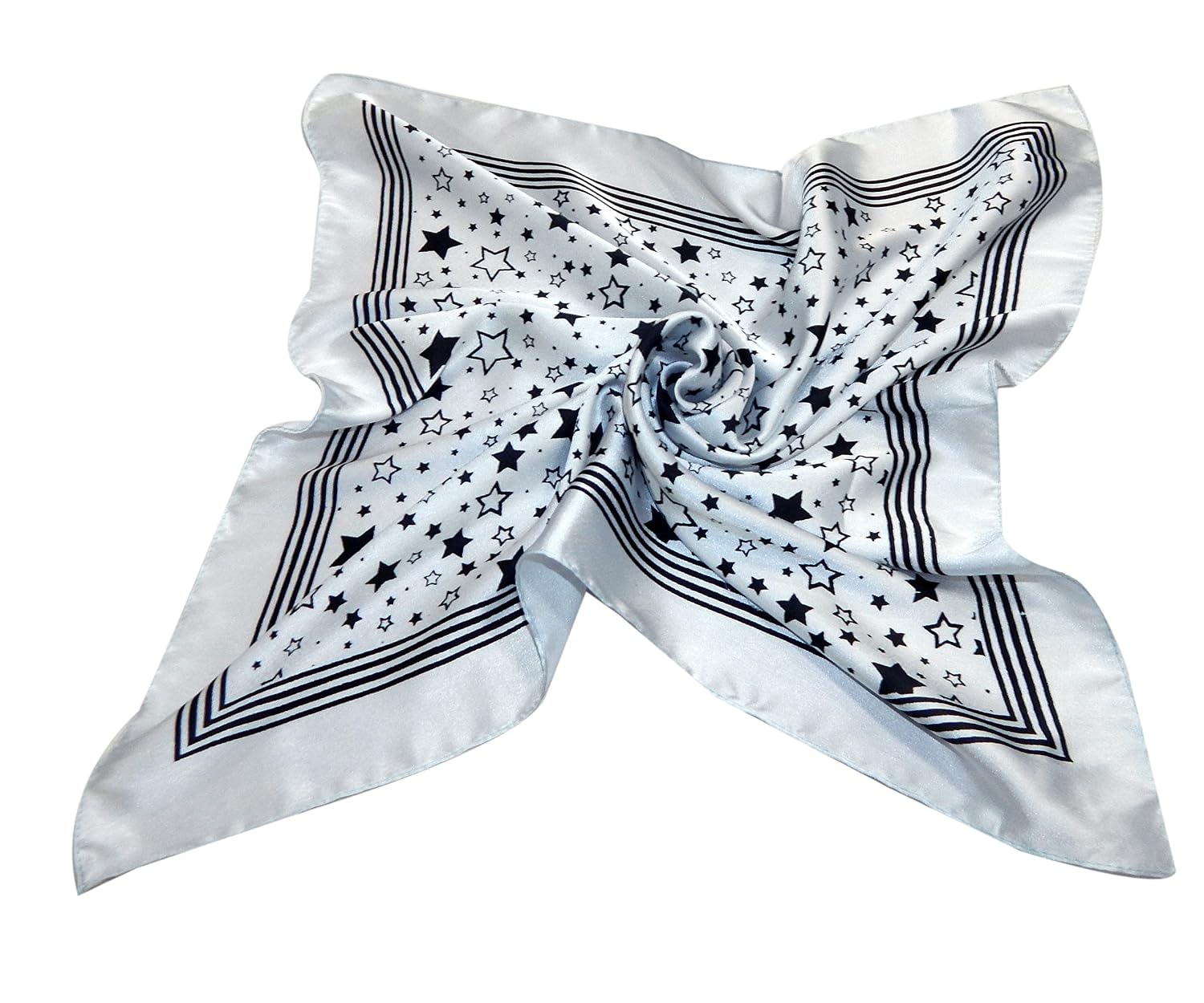 urban trendz satin bandana scarf neckwrap headwrap square scarf