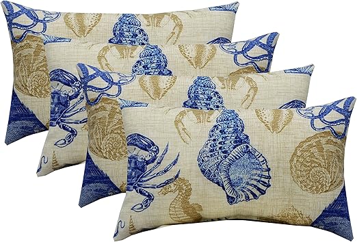 black and white rectangle pillow