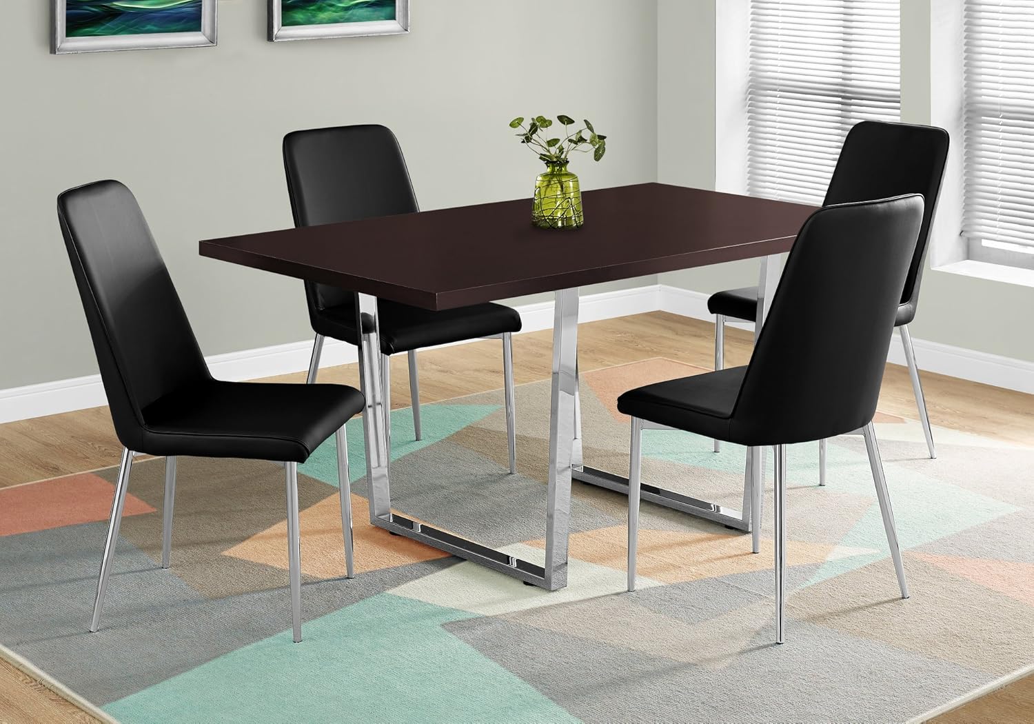 Cappuccino Monarch Specialties Dining Table 59l X 35 5d X 30 25h Kitchen Dining Room Furniture Home Kitchen Rayvoltbike Com