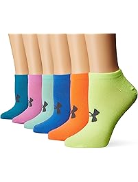 Under Armour Women's Essential No-Show Liner Socks (6 Pairs)