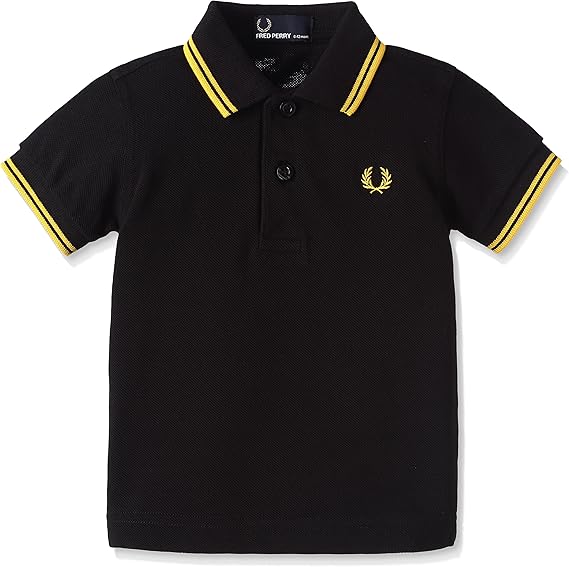 yellow fred perry polo