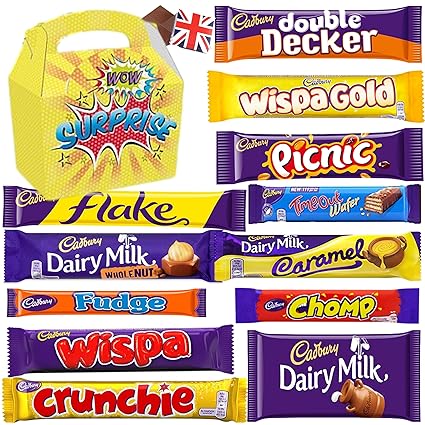 Amazon Com Cadbury Chocolate Selection Box In A Surprise Candy