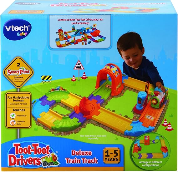 toot toot deluxe train track set
