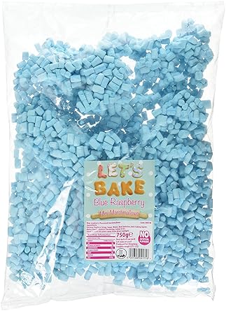 Lassen Sie Uns Backen Mini Marshmallows Blaue Himbeere 750g Amazon De Lebensmittel Getranke