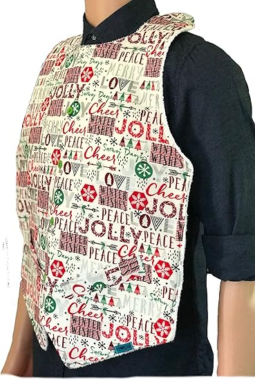 christmas bibs for adults