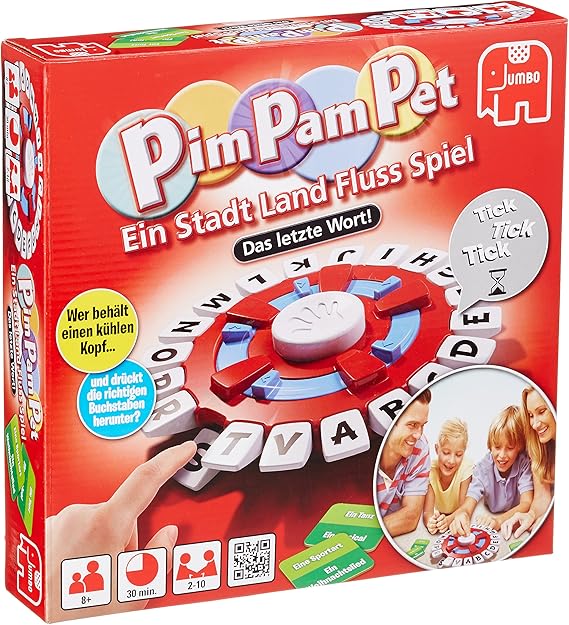 Jumbo 17599 Pimpampet Das Letzte Wort Ein Stadt Land Fluss Spiel Amazon De Spielzeug