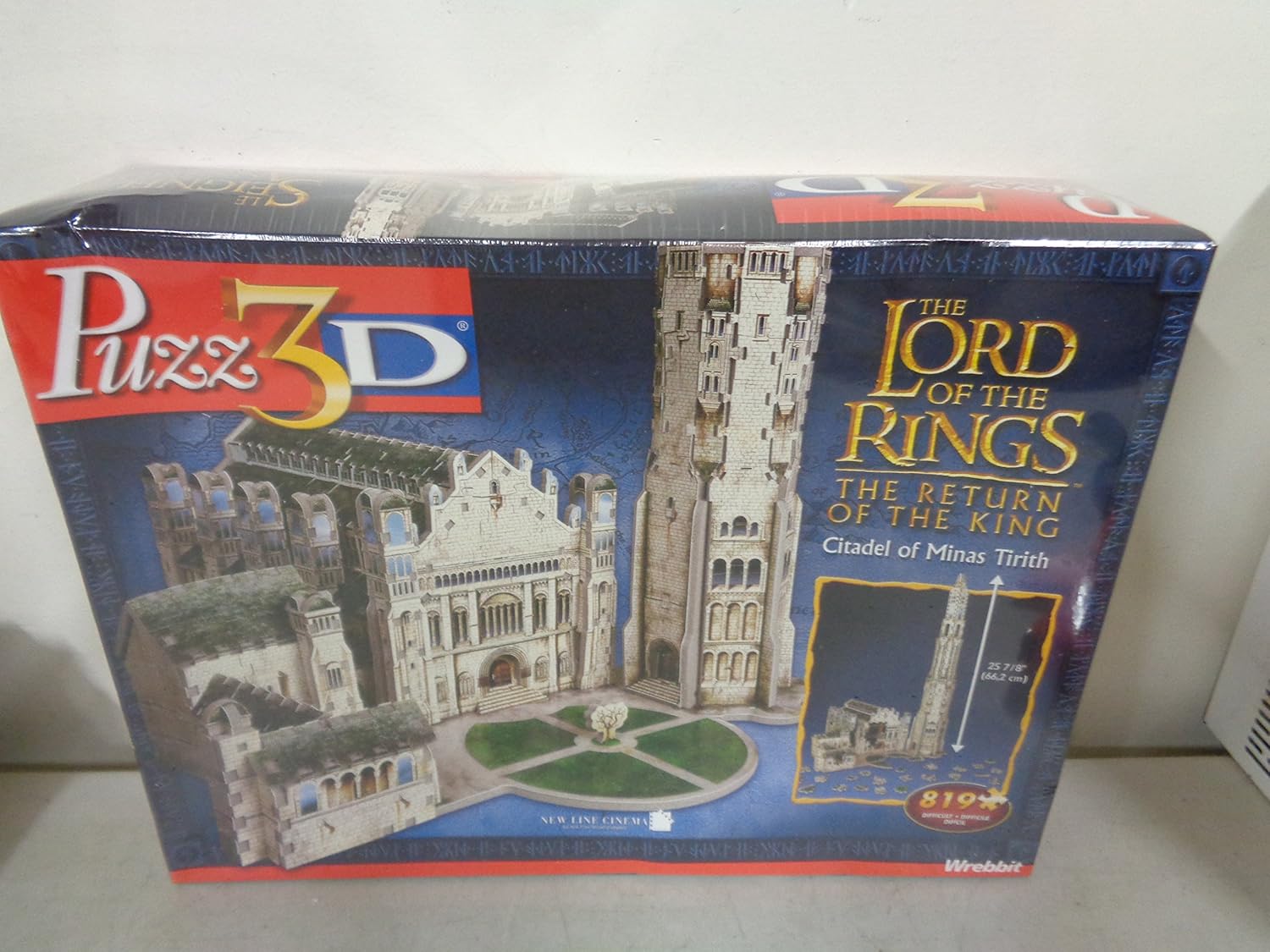minas tirith 3d puzzle