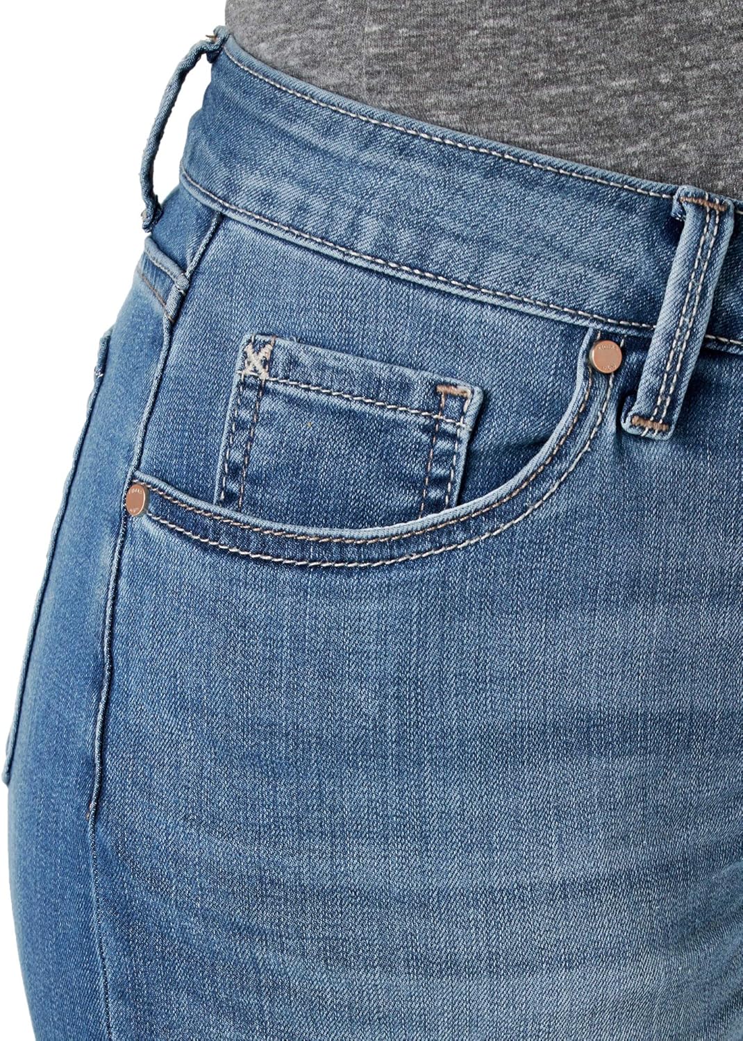 lee riders women's denim cuffed short