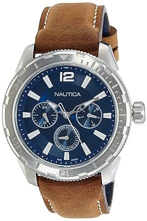 Analog Blue Dial Mens Watch - NAPSTL001