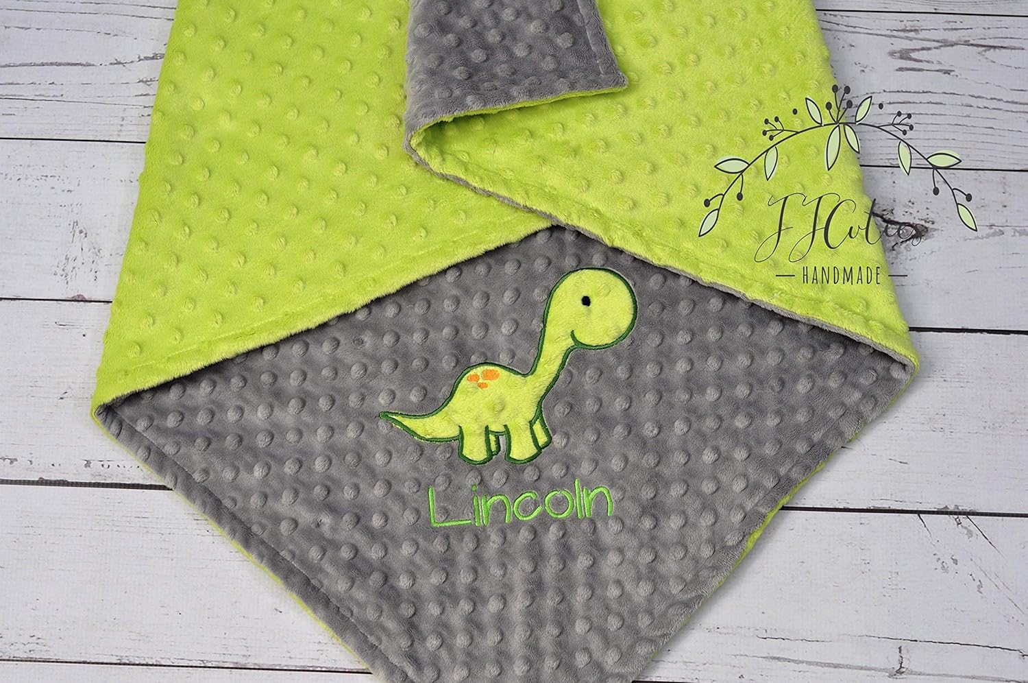 personalized minky blankets