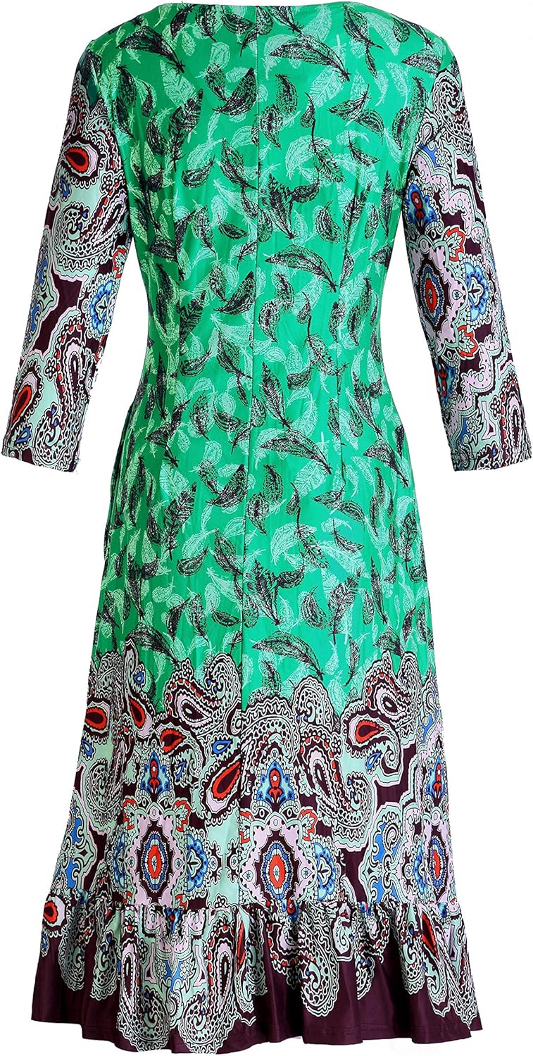 warehouse paisley floral midi dress