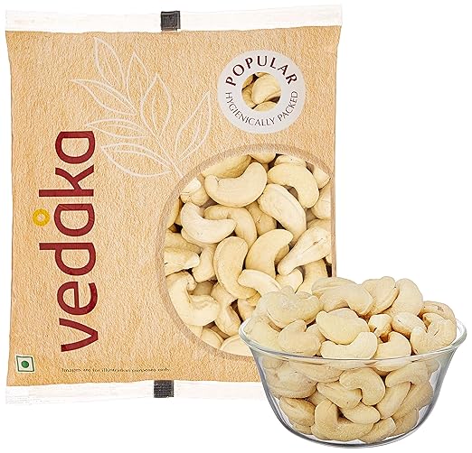 Amazon Brand - Vedaka Popular Whole Cashews, 100g