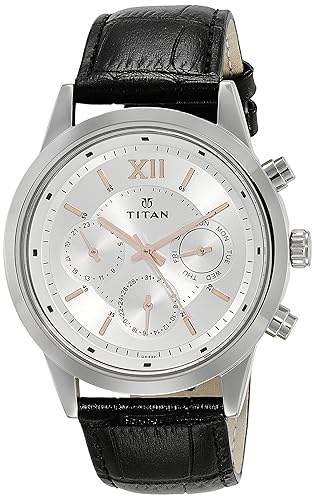Neo Analog Silver Dial Mens Watch - 1766SL04