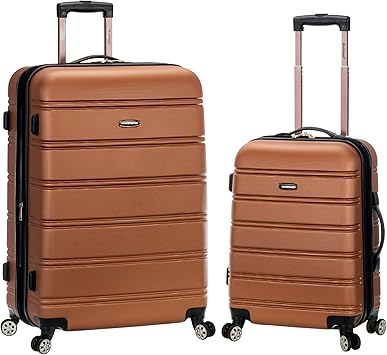rockland melbourne luggage 2 piece