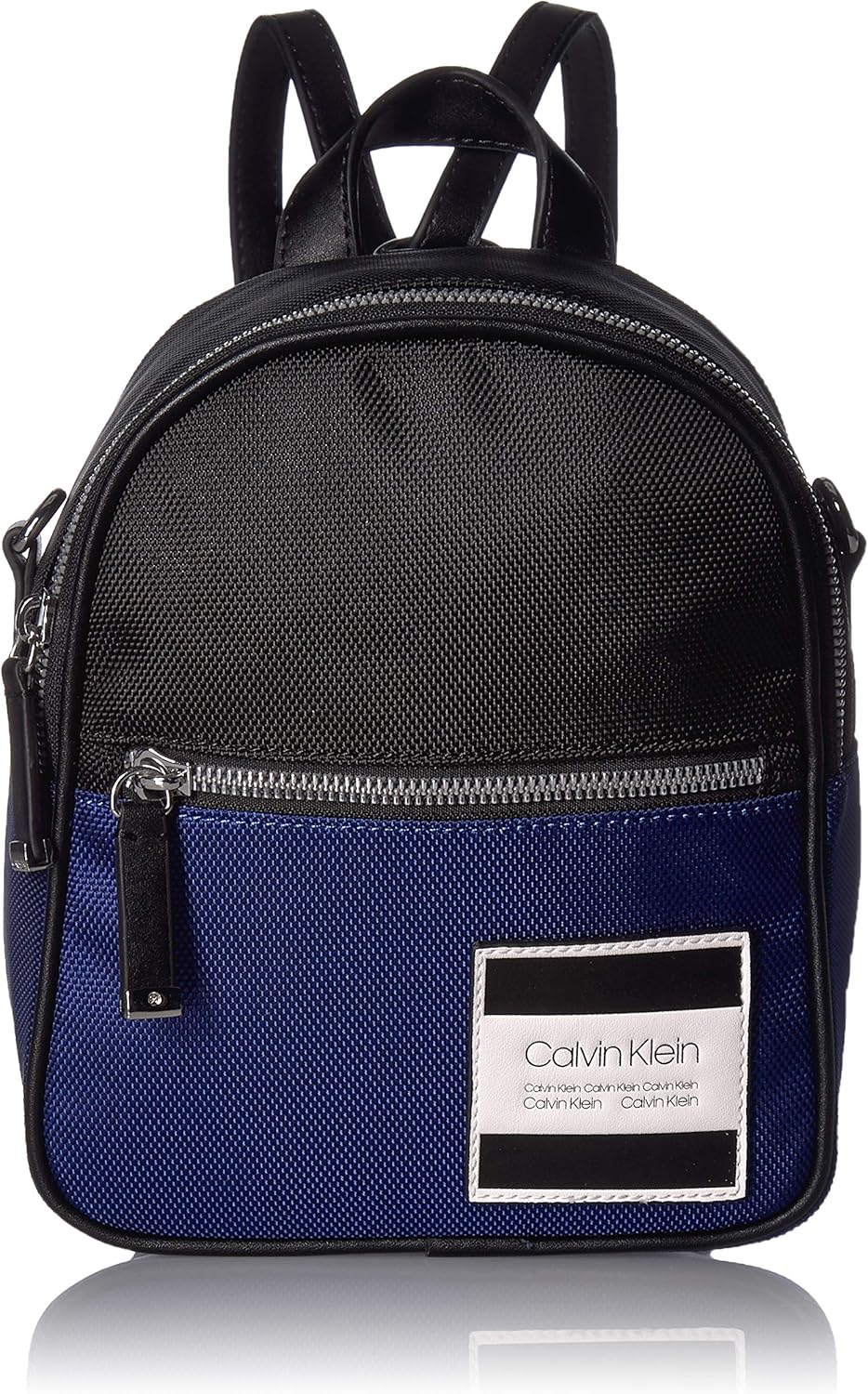 Calvin Klein Damen Kelly Nylon Small Backpack Rucksack, Retro Blau