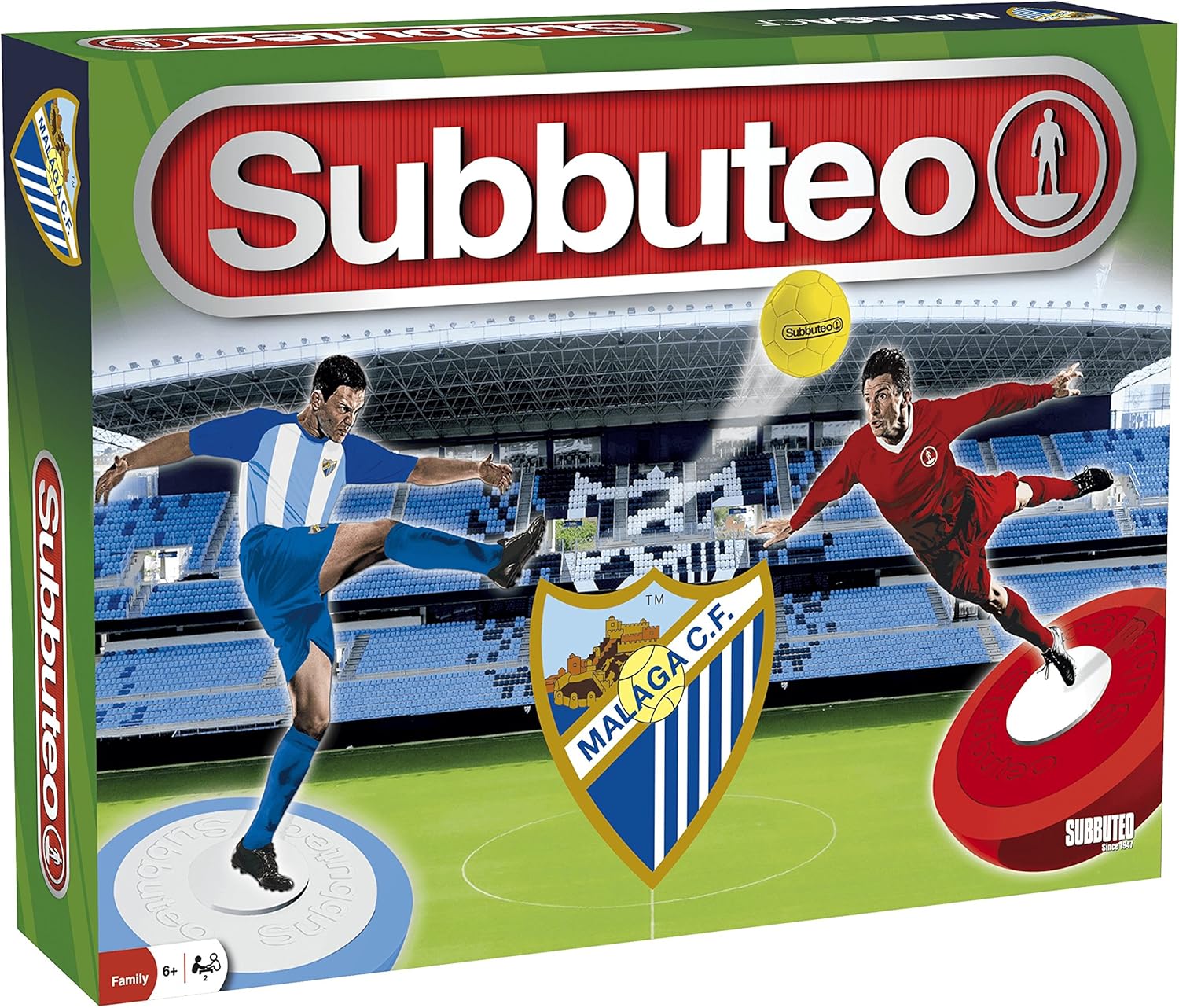 Eleven Force Subbuteo Playset Málaga CF (63492), Multicolor ...