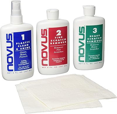 Kit de polissage pour plastique Novus 7100