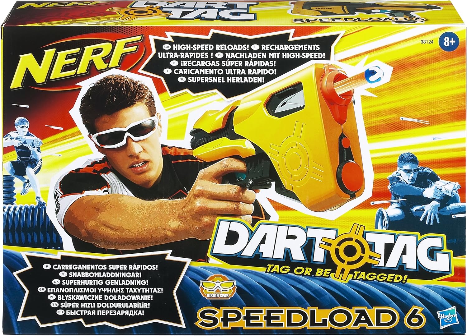 nerf dart tag speedload 6