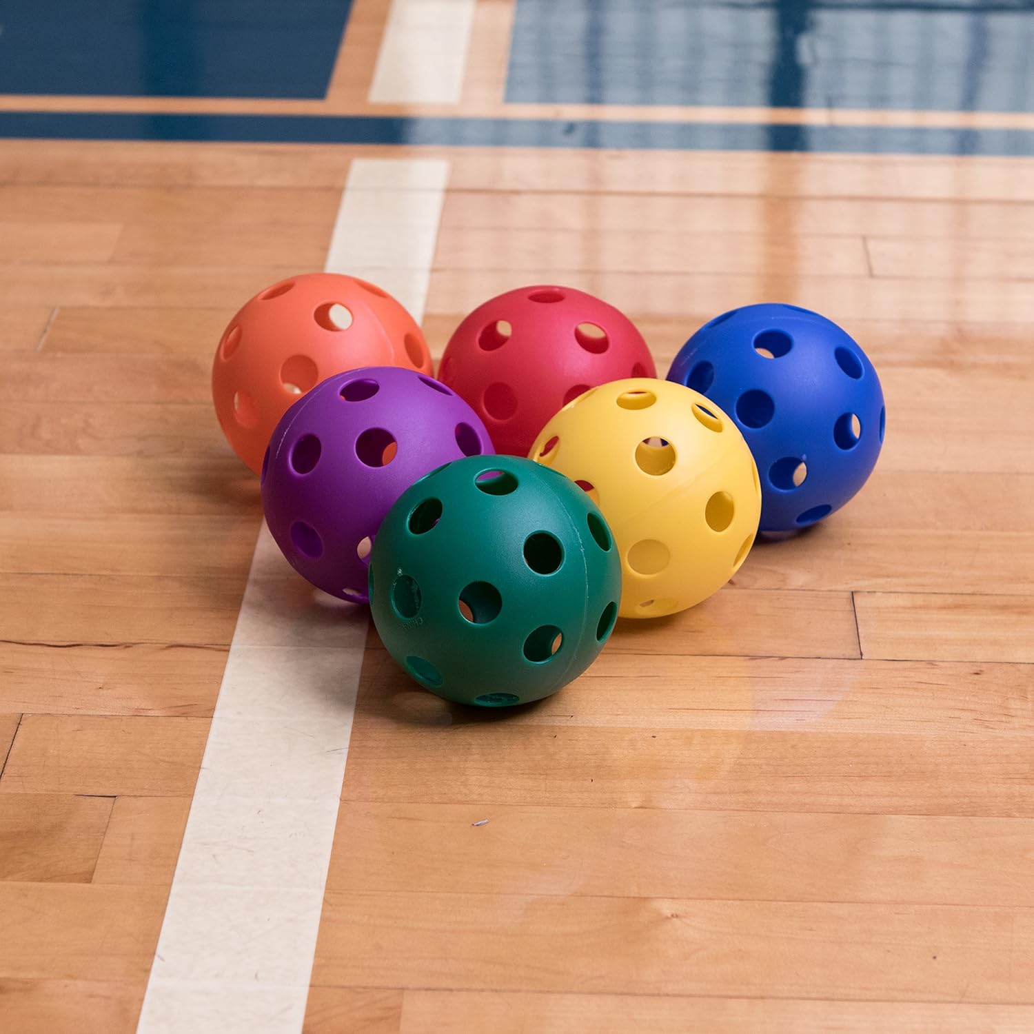 Champion Sports Plastic Softball Set, 6 Assorted Colors : Plastic Baseballs : Sports & Outdoors