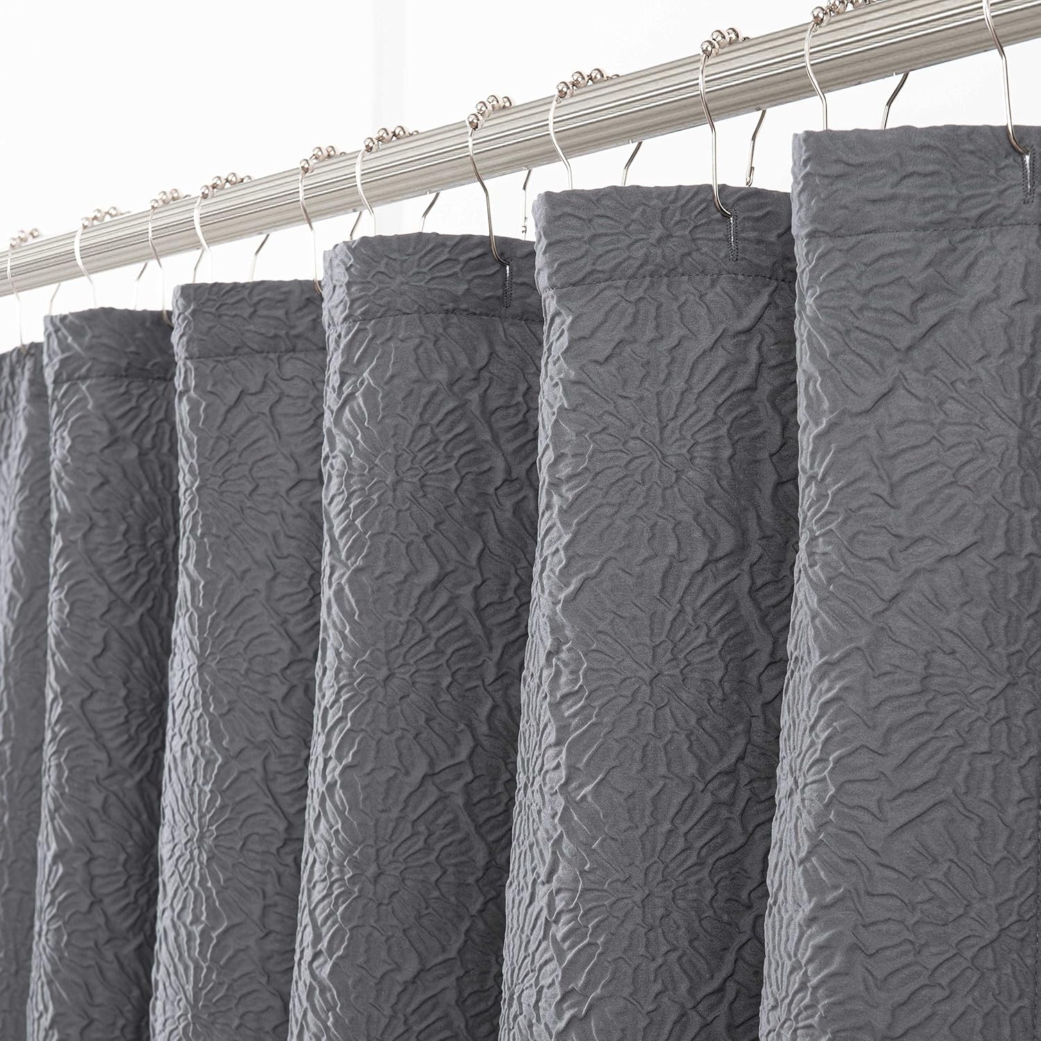 LORDTEX 3D Embossed Textured Matelassé Fabric Shower