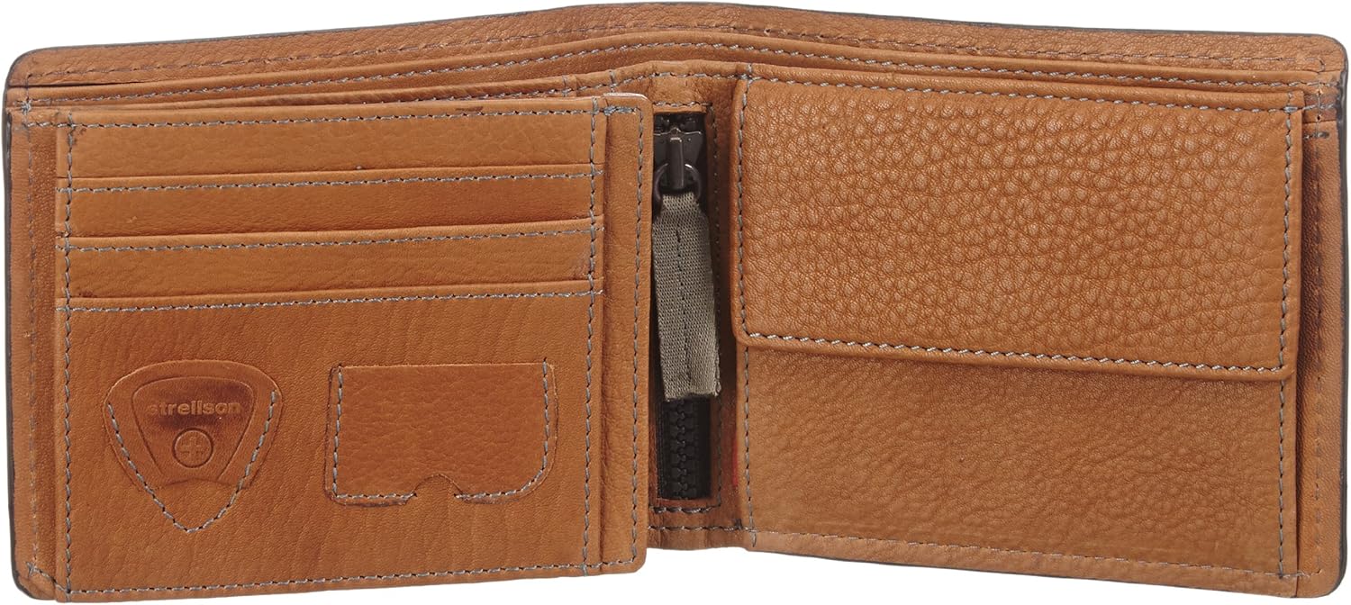 Strellson Mens Harrison Billfold H8 Wallets Black Schwarz (Black 900) Size: 12x10x1 cm (B x H x T), Black - Schwarz (Black 900) - Image 5