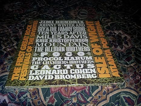 Various Artists Jimi Hendrix Procol Harum Ten Years After Miles Davis Johnny Winter Mountain Kris Kristofferson Allman Brothers Poco The First Great Rock Festivals Of The Seventies Amazon Com Music