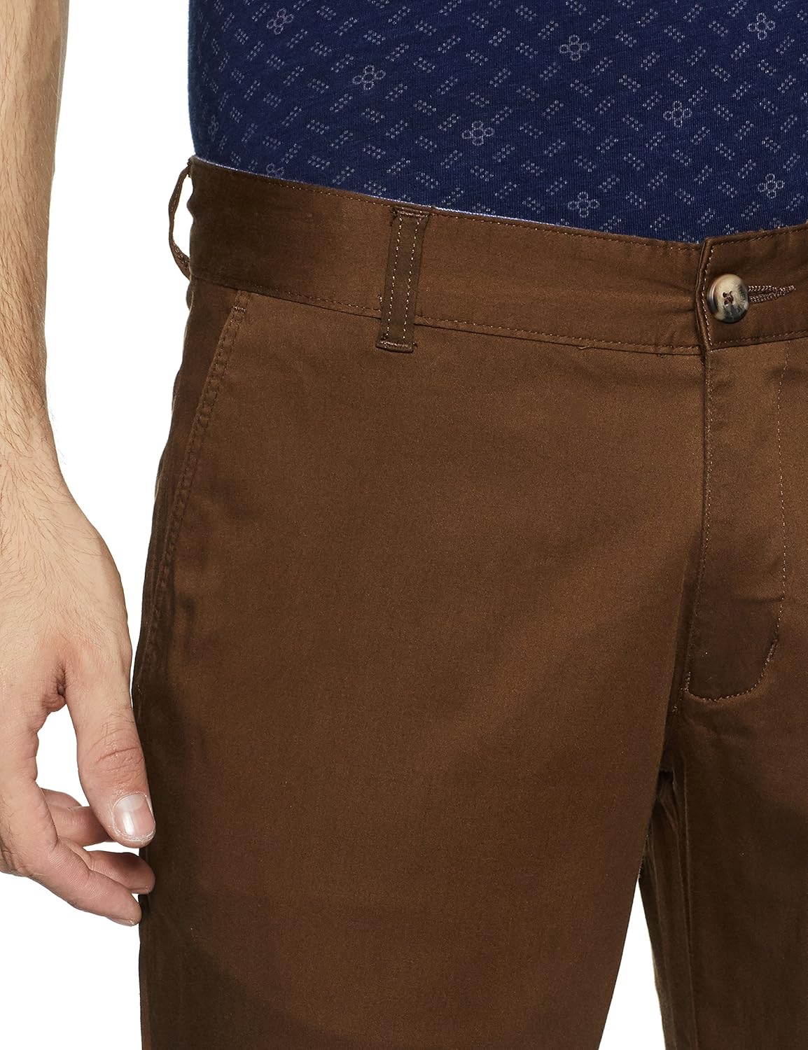 parx men's slim fit casual trousers