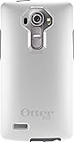 OtterBox Symmetry Case for LG G4 - Retail Packaging - White/Gunmetal Grey (Not Compatible with Leather LG G4)