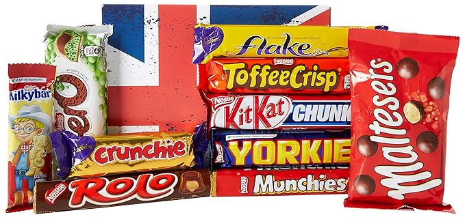 Amazon Com The Top 10 Favourite British Chocolate Bars Gift Box