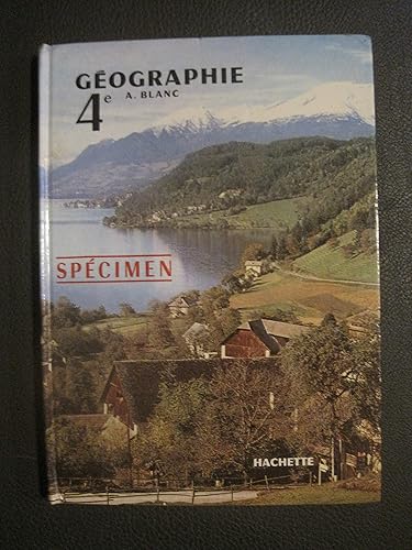 Download Géographie, classe de 4ème PDF