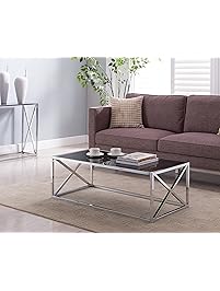 Glass Coffee Table Amazon - Amazon.com: Southern Enterprises Glass Bunching Cocktail ... / Get the best deal for glass coffee tables from the largest online selection at ebay.com.