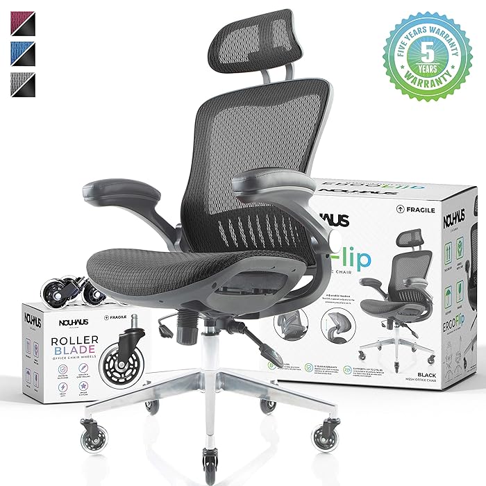 The Best Mid Back Office Chair Retractable Arms